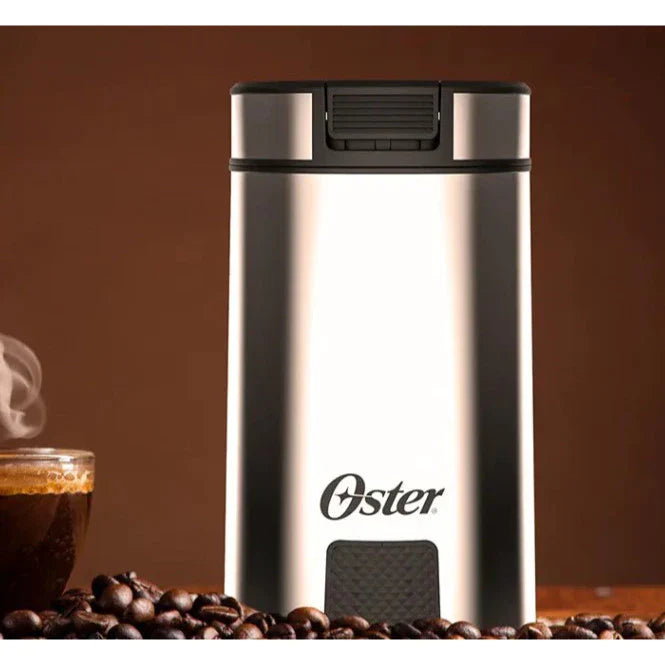 Moedor De Café Elétrico Oster Inox Compacto 150W OMDR100